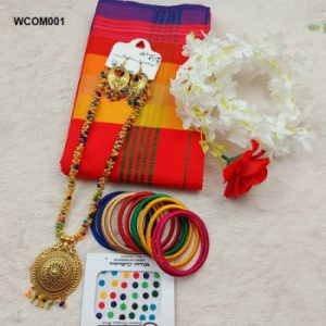 আপনার প্রিয়তমার জন্য শাড়ি কম্বো সেট 🎁